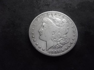 1904 S Morgan Silver Dollar