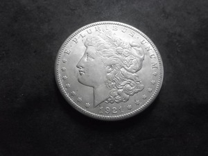 1921 S Morgan Silver Dollar