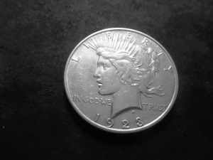 1923 D Peace Silver Dollar
