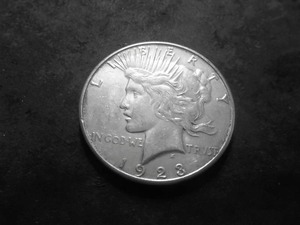 1923 S Peace Silver Dollar