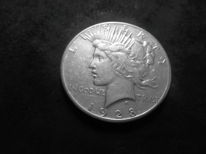 1928 Silver Peace Dollar