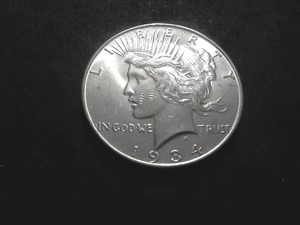 1934 Silver Peace Dollar