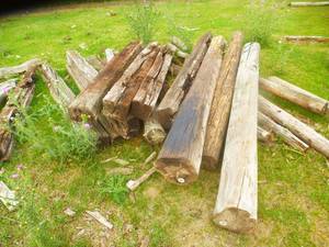 Used Rail Road Ties