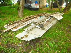 Used Steel Sheeting