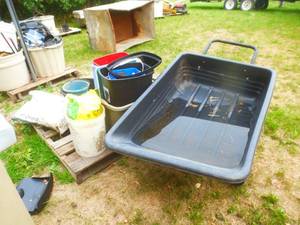 Black Lawn Cart