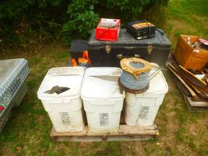 Pallet of Fencing Supplies