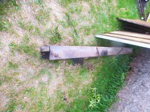 I- Beam For Yard Leveling