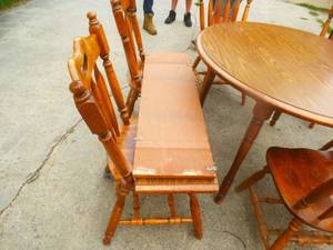 Oak Dinette Set