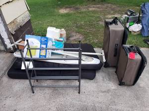 Luggage Set, Shoe Rack