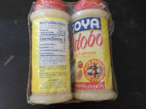 lot 206 image: 2 Jars Goya All Purpose Seasoning...