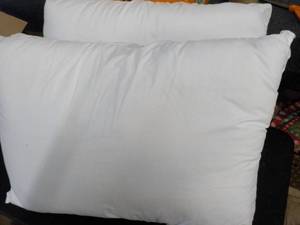 lot 223 image: 2 New SQ Size Pillows...