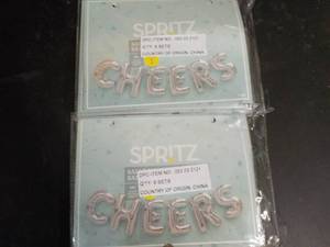 lot 229 image: 12 Sets Cheers Balloons...