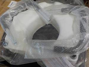 lot 241 image: Raised Toilet Seat with Locking Han...