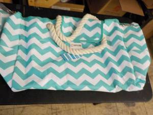 lot 243 image: Shylero Beach Bag retail $44...