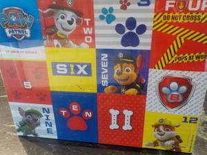 lot 193 image: Paw Patrol 12 days of Socks...