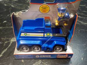 lot 257 image: Paw Patrol Chaise Police Cruiser...