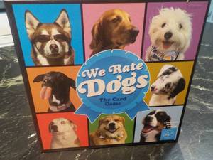 lot 262 image: We Rate Dogs Card Game...