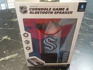 lot 263 image: Cornhole Game and BlueTooth Speaker...