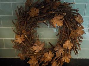 lot 271 image: Fall Wreath 17 Diameter...