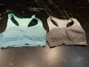 lot 294 image: 2 Running Girl sports Bras size L...