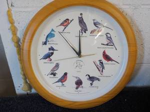 lot 357 image: Bird Clock...