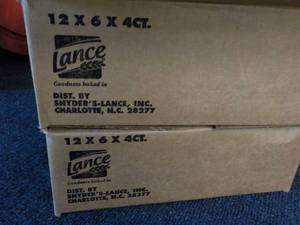 lot 363 image: 2 Cases Lances Wafer Sandwiches...