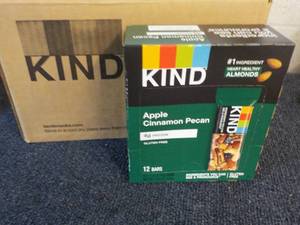 lot 374 image: Box of 12 Kind Apple Cinnamon Pecan...