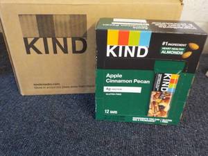 lot 381 image: Box of 12 Kind Apple Cinnamon Pecan...