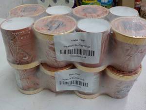 lot 384 image: 16 Tubs Halo Top Peanut Butter Cup ...