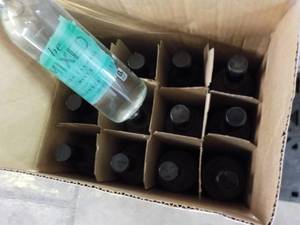 lot 424 image: Case of 12 Bottles Be Mixed Cucumbe...