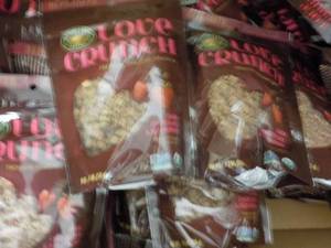 lot 433 image: 10 Bags Love Crunch Granola past b...