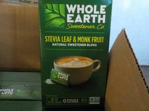 lot 473 image: Case of 12 Boxes Whole Earth Stevia...