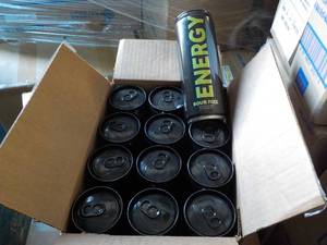 lot 476 image: 2 - 12 packs Energy Sour Fizz Drink...