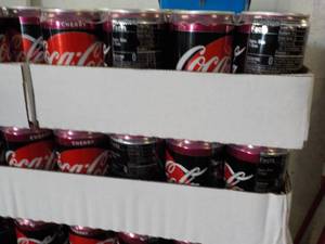 lot 482 image: 2 - 24 packs 7.5 oz Cans Coca Cola ...