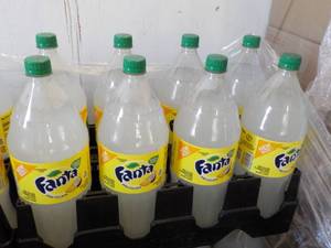 lot 496 image: 8 - 2 Liter Bottles Fanta Pina Cola...