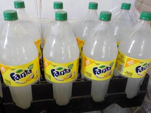 lot 498 image: 8 - 2 Liter Bottles Fanta Pina Cola...
