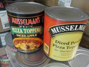 lot 502 image: 2 - 7.2 lb. Cans Musselmans Diced ...