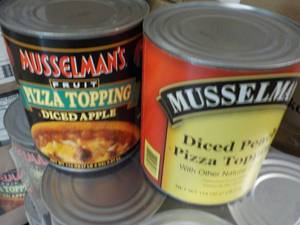 lot 503 image: 2 - 7.2 lb. Cans Musselmans Diced ...