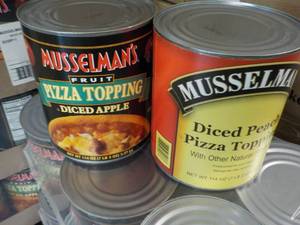 lot 504 image: 2 - 7.2 lb. Cans Musselmans Diced ...