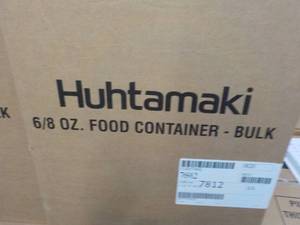 lot 506 image: Case of 1000 Huhtamaki 6-8 oz Food ...
