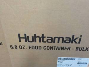 lot 507 image: Case of 1000 Huhtamaki 6-8 oz Food ...
