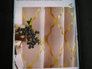 lot 43 image: Vangao Linen Textured Drapery - 2 p...