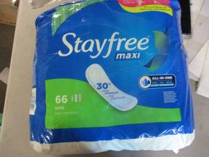 lot 44 image: Stayfree Maxi Protection Pads...