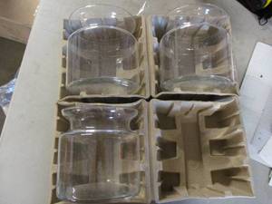lot 56 image: 3 Glass Vases...