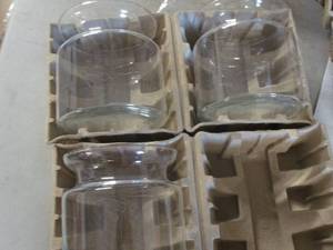 lot 57 image: 3 Glass Vases...