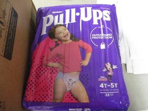 lot 63 image: Huggies Pull-ups - 33 pack...