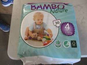 lot 72 image: Bamboo Nature 4 Maxi Diapers...