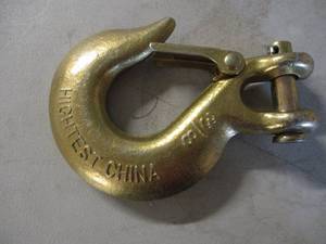 lot 95 image: Heavy Duty Safety Latch Hook...