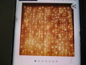 lot 110 image: Twinkle Star IndoorOutdoor Curtain...