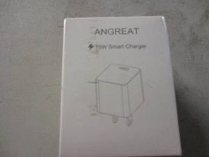lot 115 image: Angreat 15w Smart Charger...